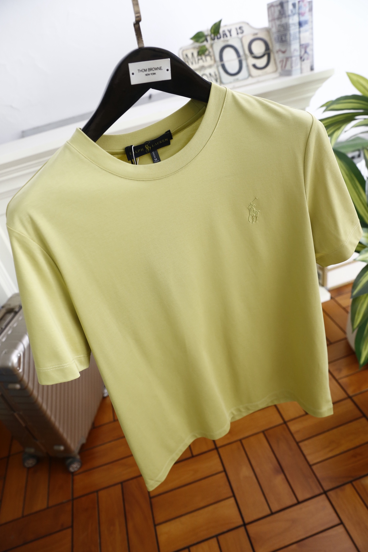 🔥POLO.2026春夏新品男士圆领短袖T恤采用简约利落的剪裁，版型规整且兼具舒适感，日常穿着无束缚感。