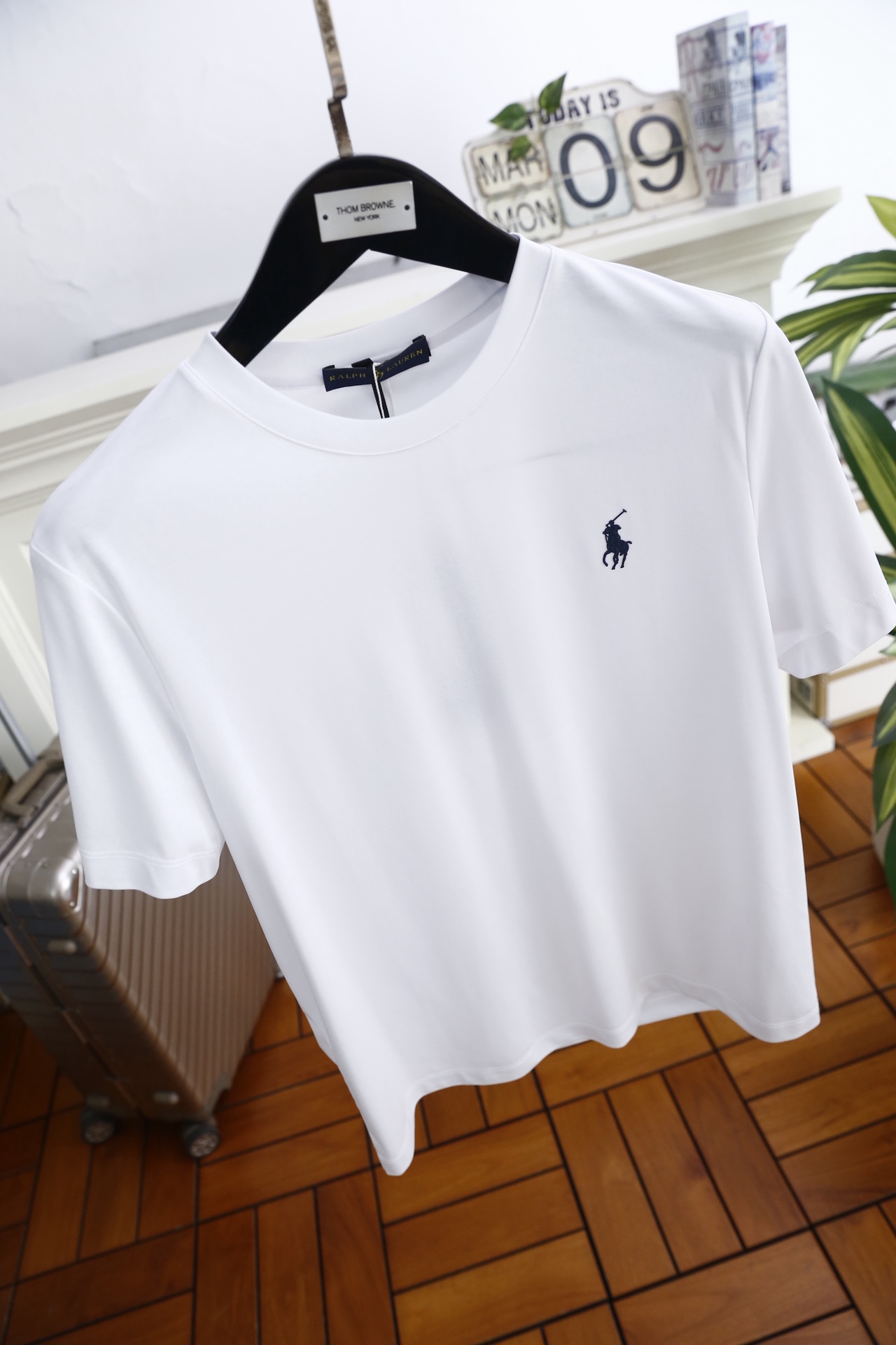 🔥POLO.2026春夏新品男士圆领短袖T恤采用简约利落的剪裁，版型规整且兼具舒适感，日常穿着无束缚感。