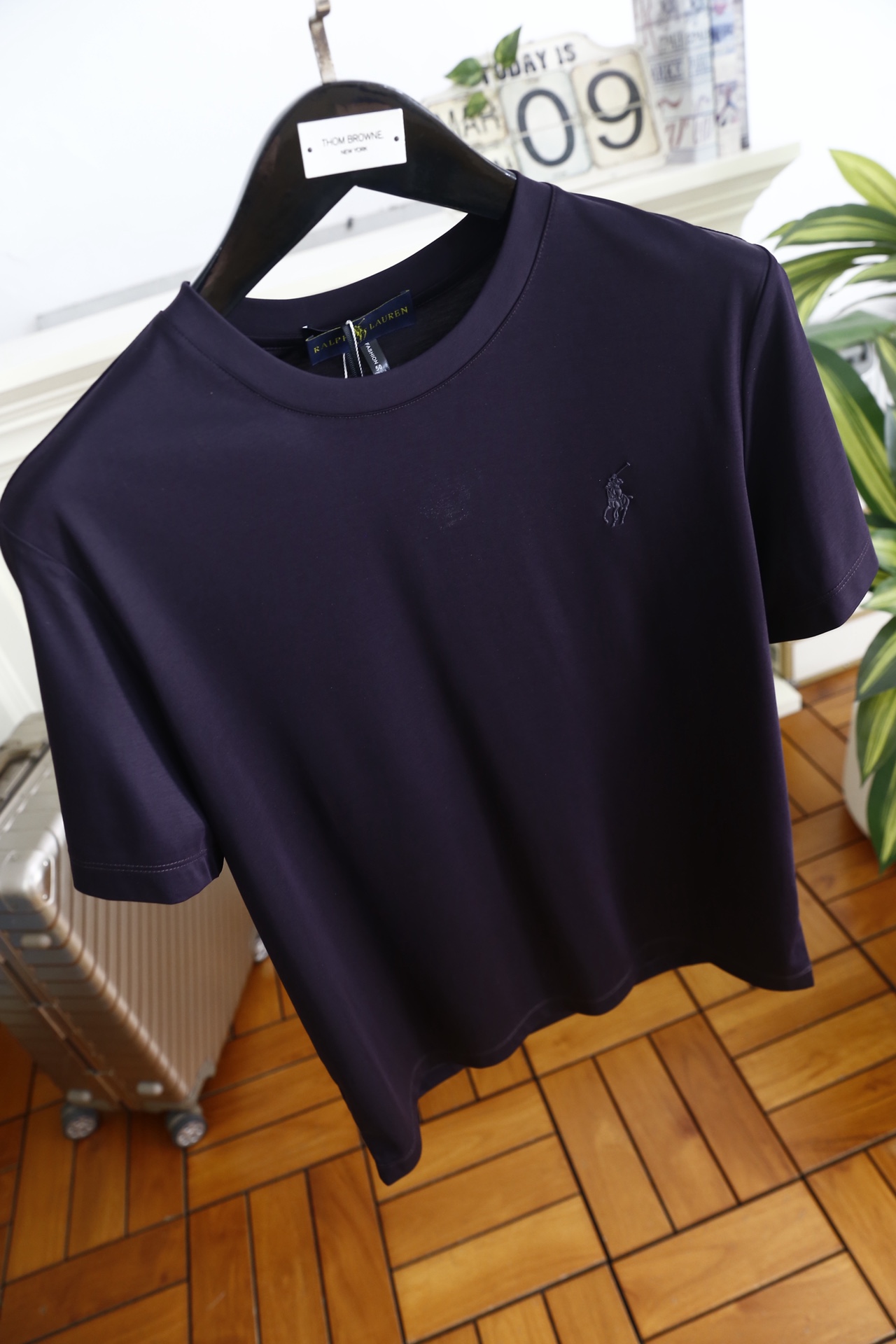 🔥POLO.2026春夏新品男士圆领短袖T恤采用简约利落的剪裁，版型规整且兼具舒适感，日常穿着无束缚感。