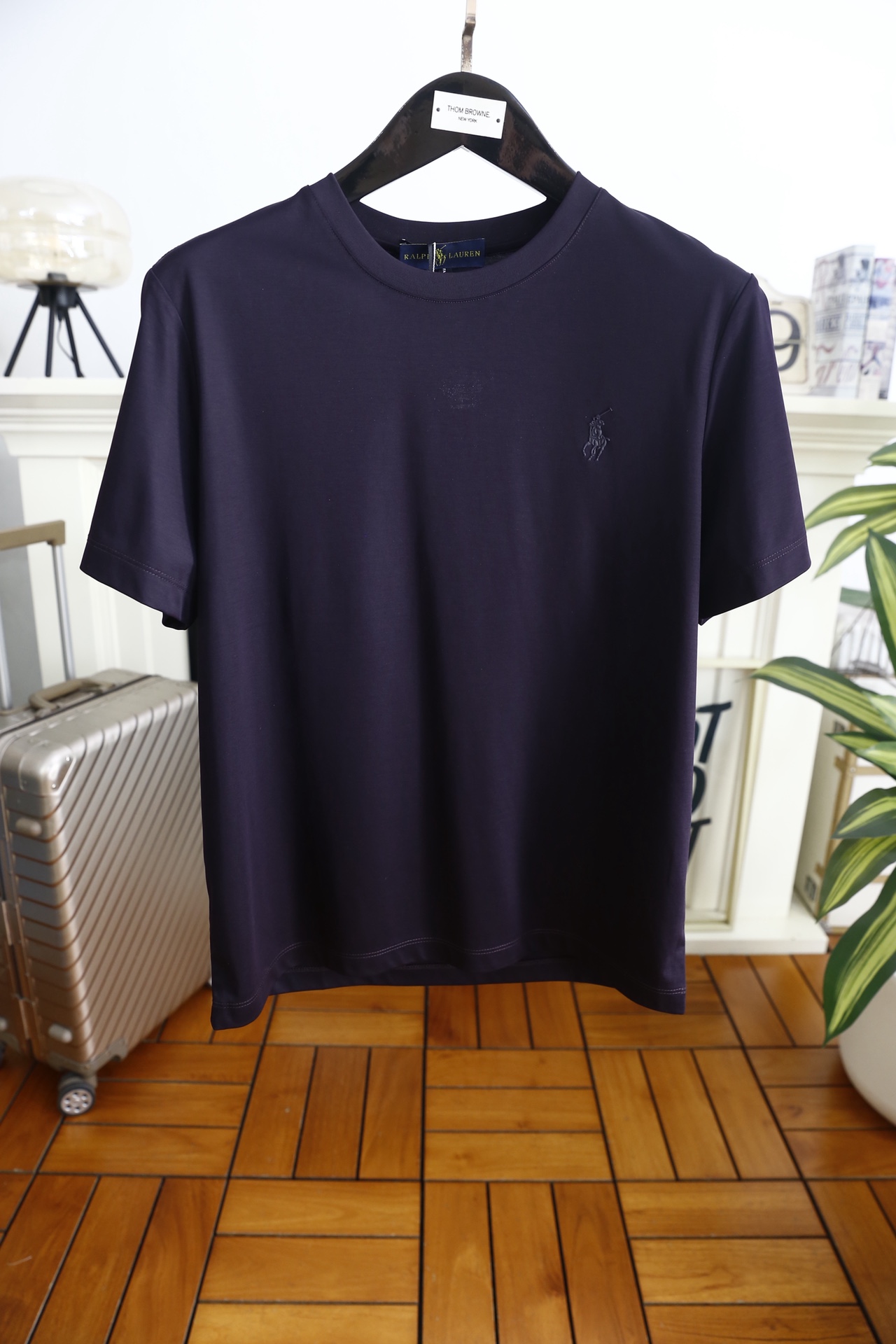🔥POLO.2026春夏新品男士圆领短袖T恤采用简约利落的剪裁，版型规整且兼具舒适感，日常穿着无束缚感。