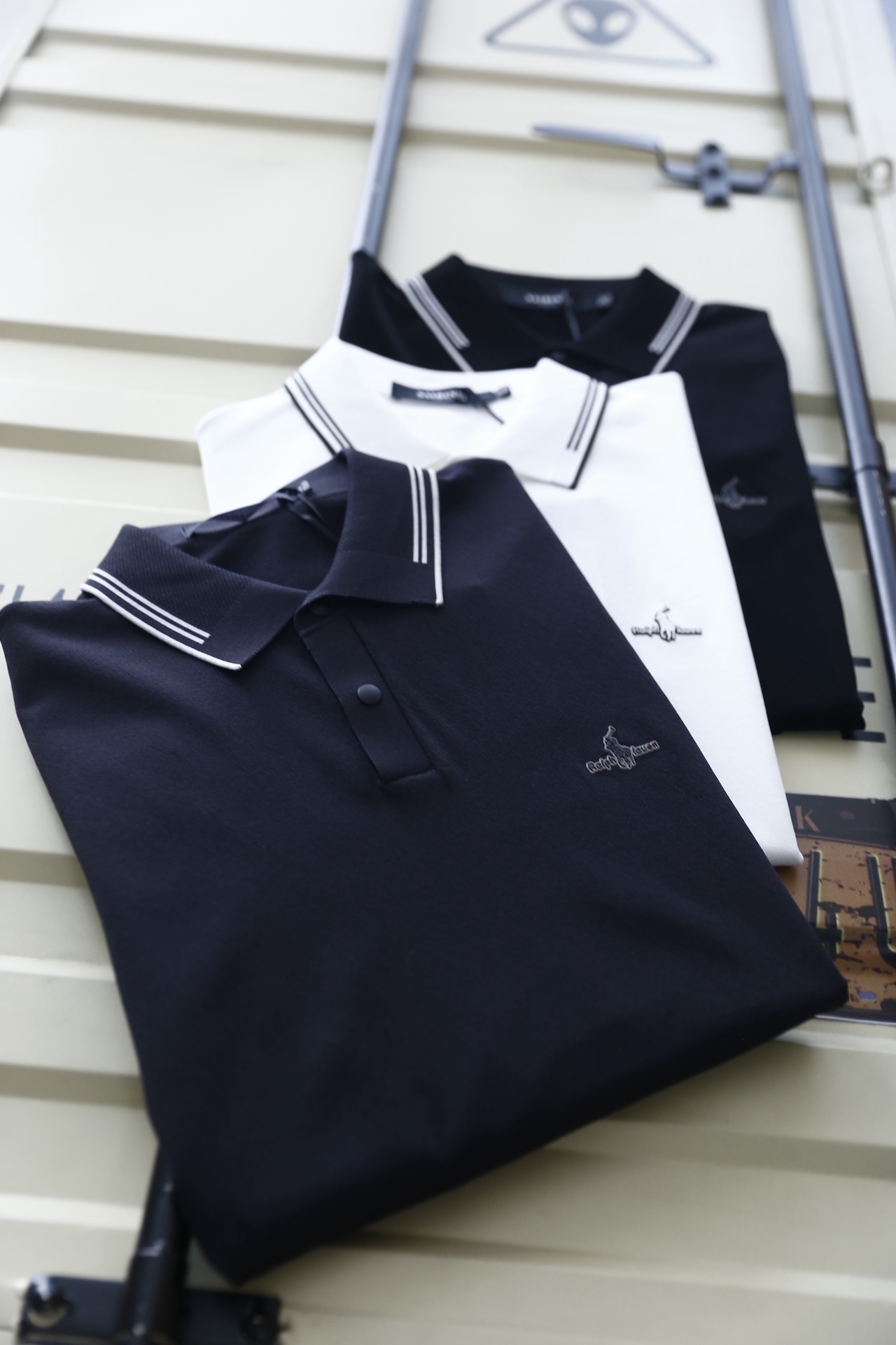 🔥POLO.2026春夏新品男士翻领Polo衫👍采用舒适透气面料，兼具挺括感与透气性能，上身舒适不闷。经