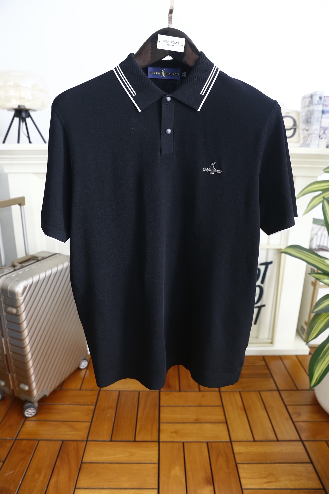 🔥POLO.2026春夏新品男士翻领Polo衫👍采用舒适透气面料，兼具挺括感与透气性能，上身舒适不闷。经