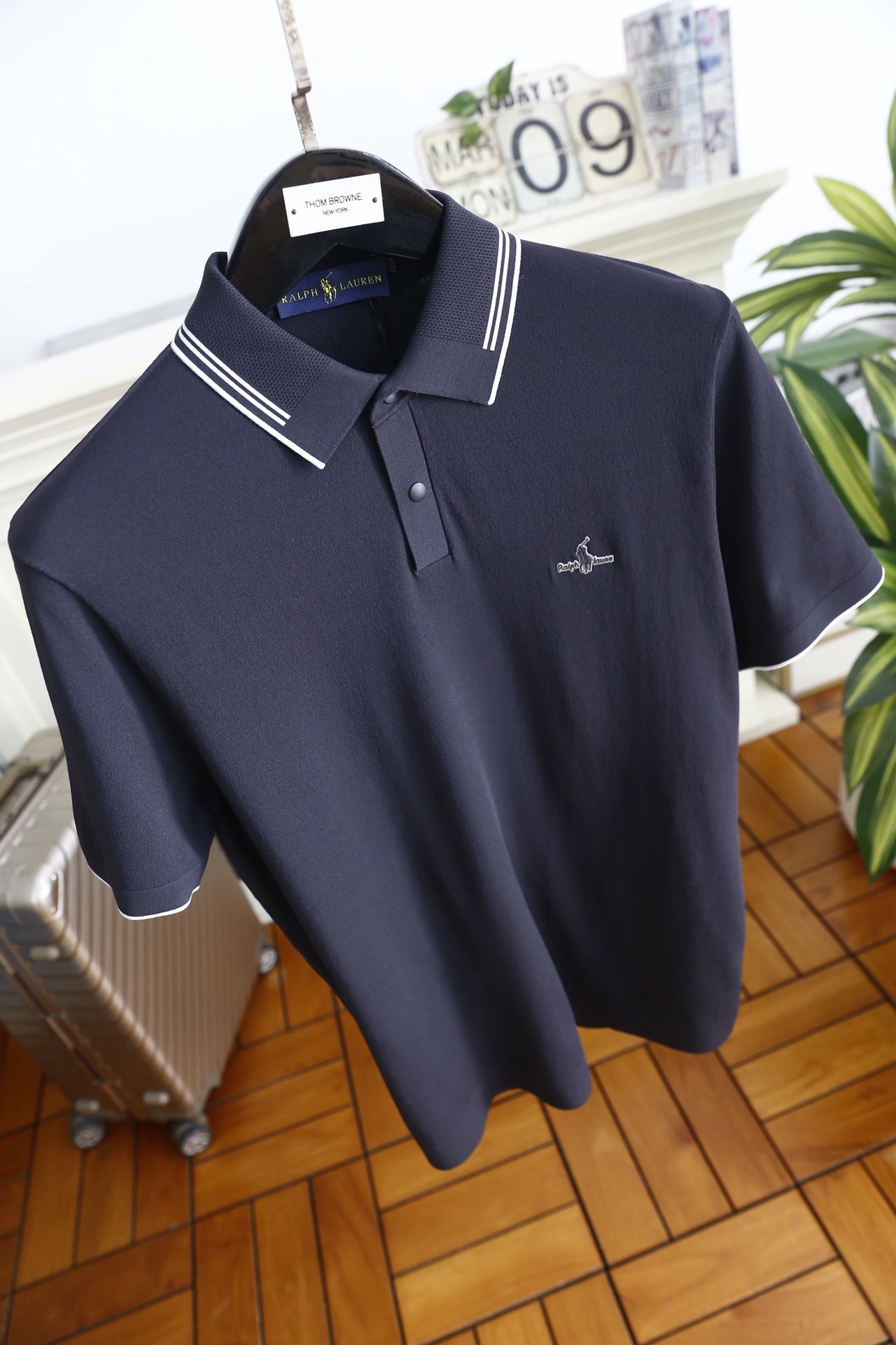 🔥POLO.2026春夏新品男士翻领Polo衫👍采用舒适透气面料，兼具挺括感与透气性能，上身舒适不闷。经