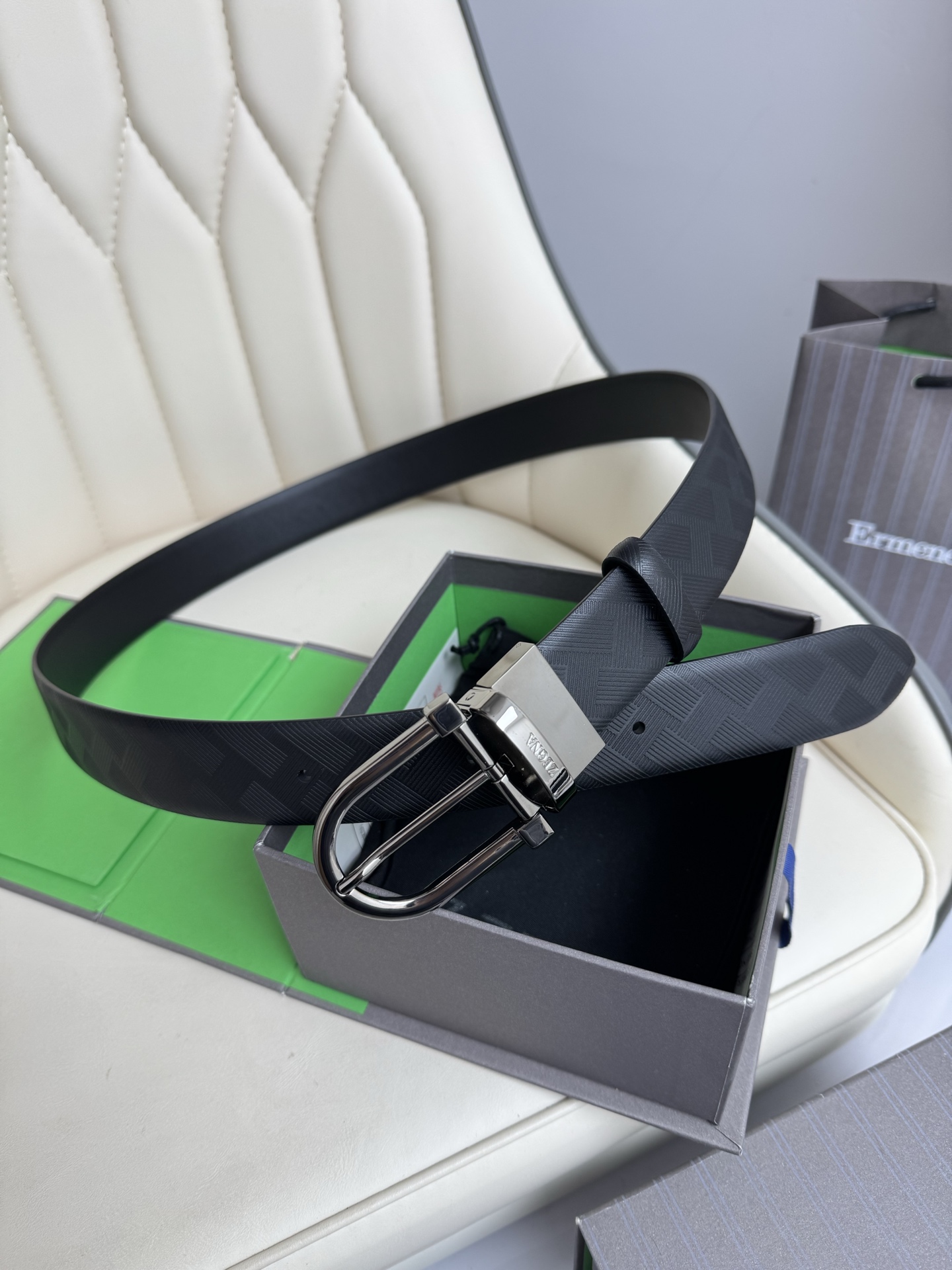 Ermenegildo Zegna Reversible Leather Belt | Premium Quality & Versatile Style 3 i1750655782729 2177 0 1