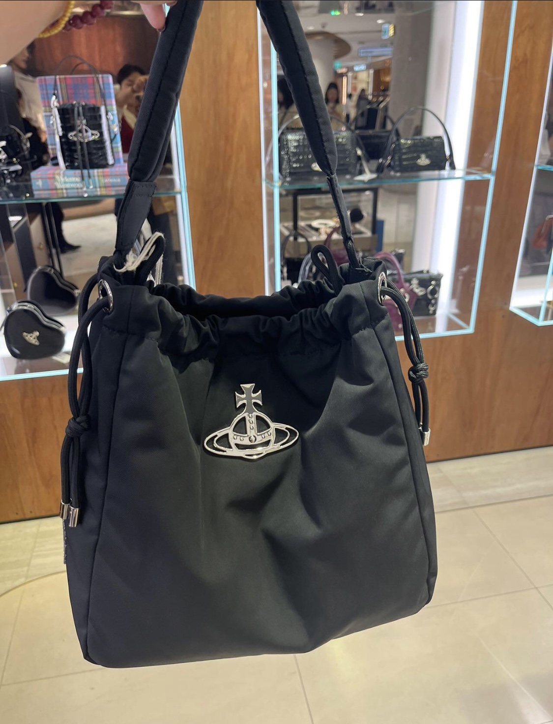 Vivienne Westwood tote bag featuring the brand's iconic signature logo - Bag