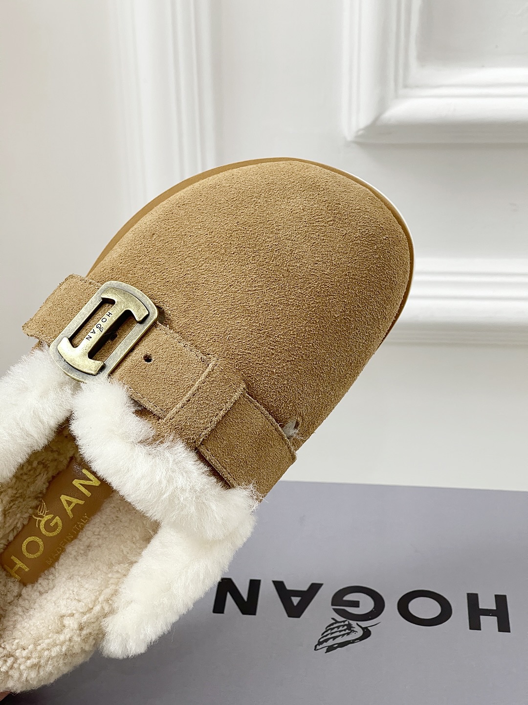 Cozy Wool Slippers with Cow Velvet and Zephyr Soles for Women. - 图片 8