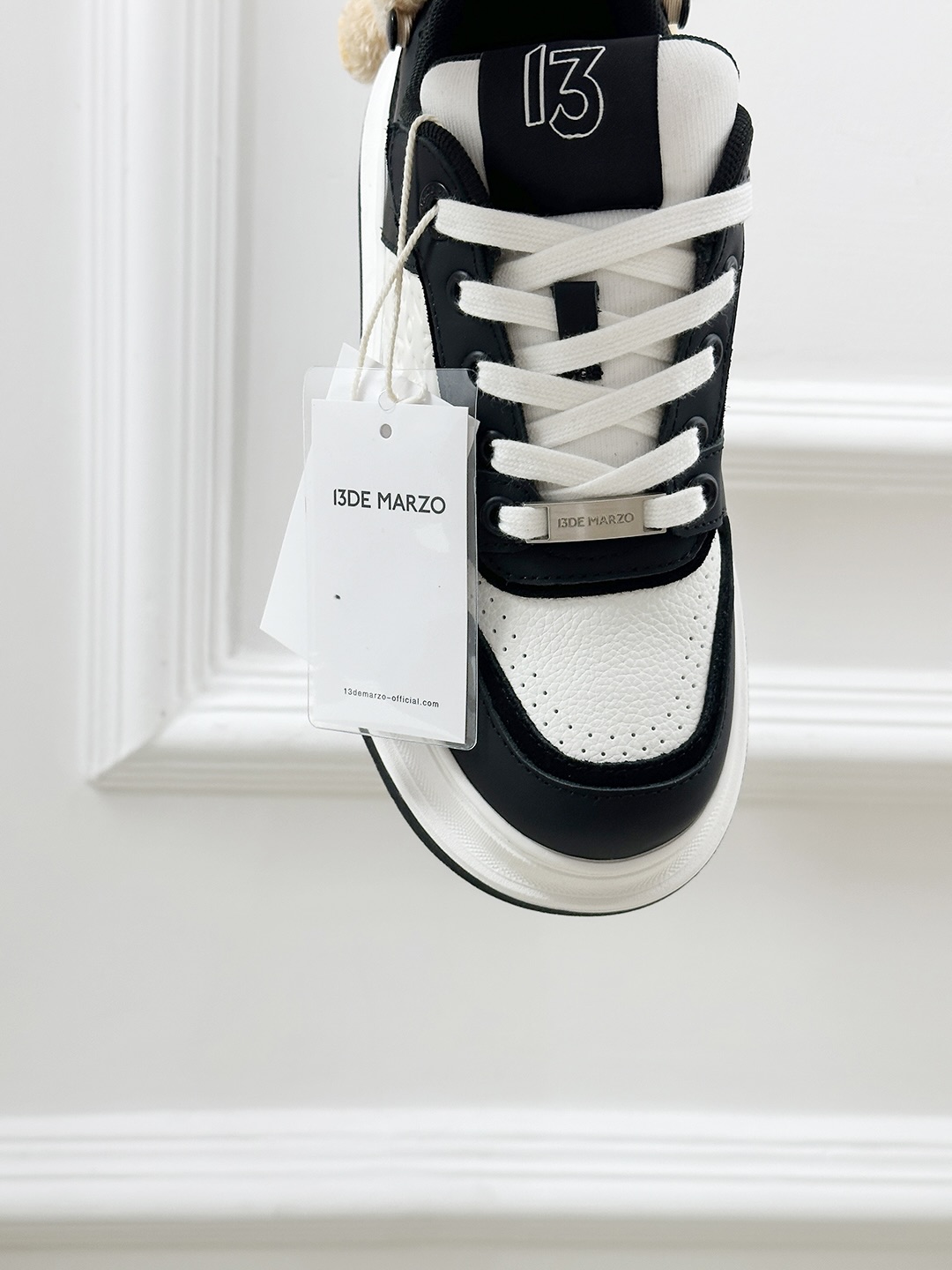 13DE MARZO Panda Sneakers with Removable Bear, Leather Upper, Rubber Sole 8 i1742807940194 3250 0 6