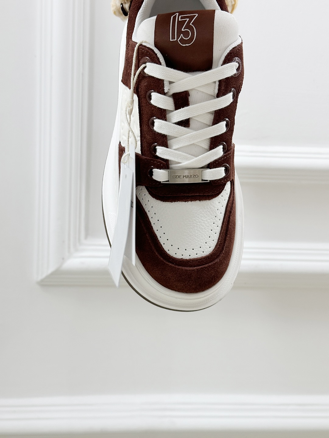13DE MARZO Panda Sneakers - Fashionable Leather Canvas Shoes with Bear Accent 8 i1742807972327 4094 0 6