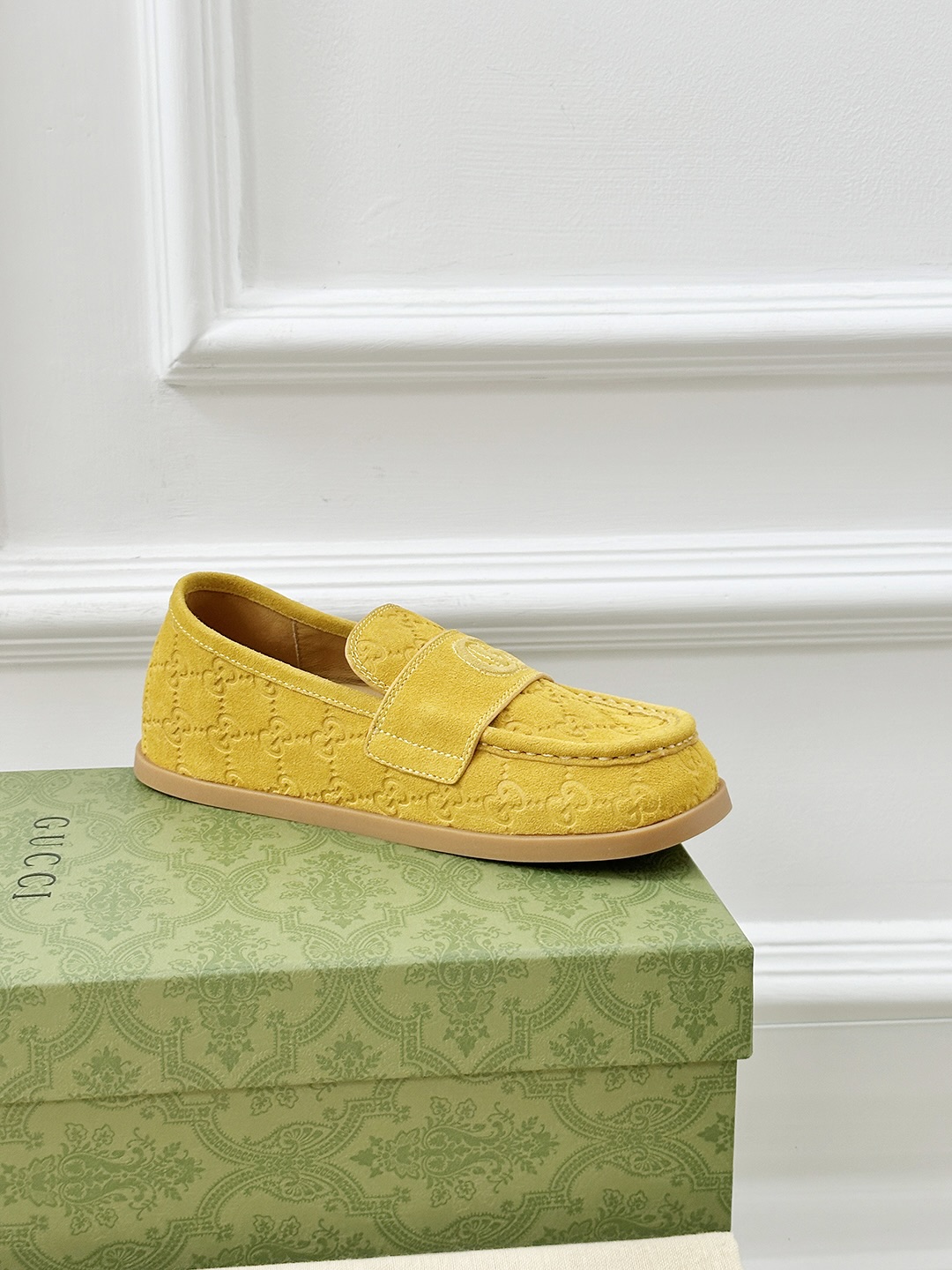 Gucci Early Spring Suede Loafers with Embossed GG Motif 6 i1743241073225 8093 0 3
