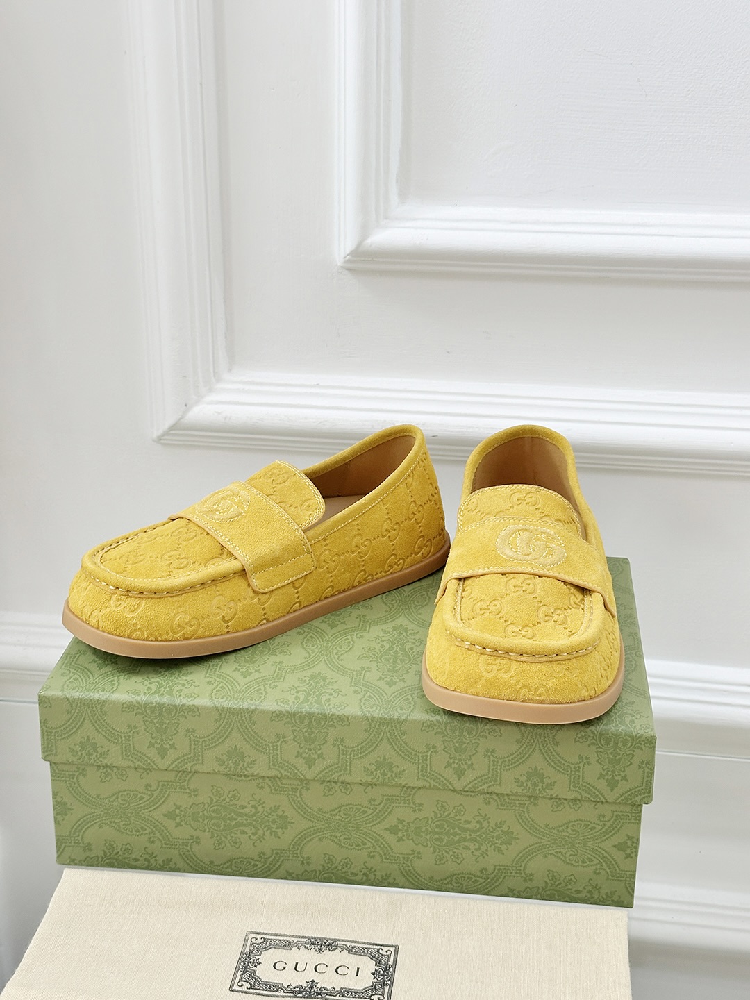 Gucci Early Spring Suede Loafers with Embossed GG Motif 5 i1743241073226 7924 0 2