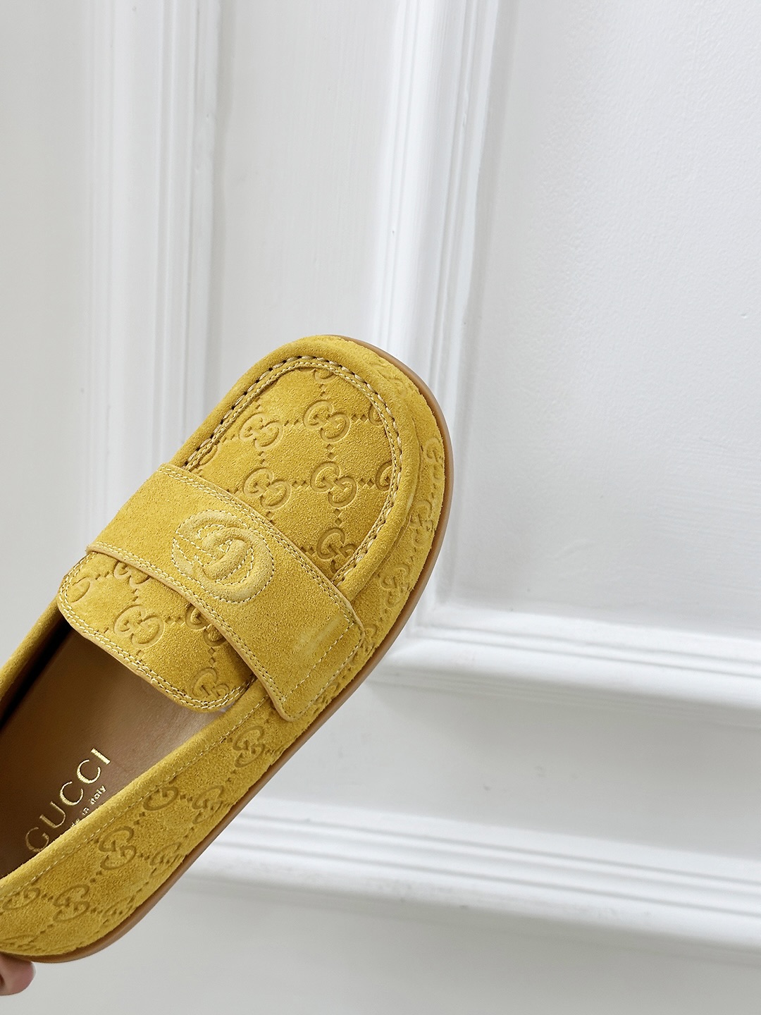 Gucci Early Spring Suede Loafers with Embossed GG Motif 9 i1743241074144 2982 0 7