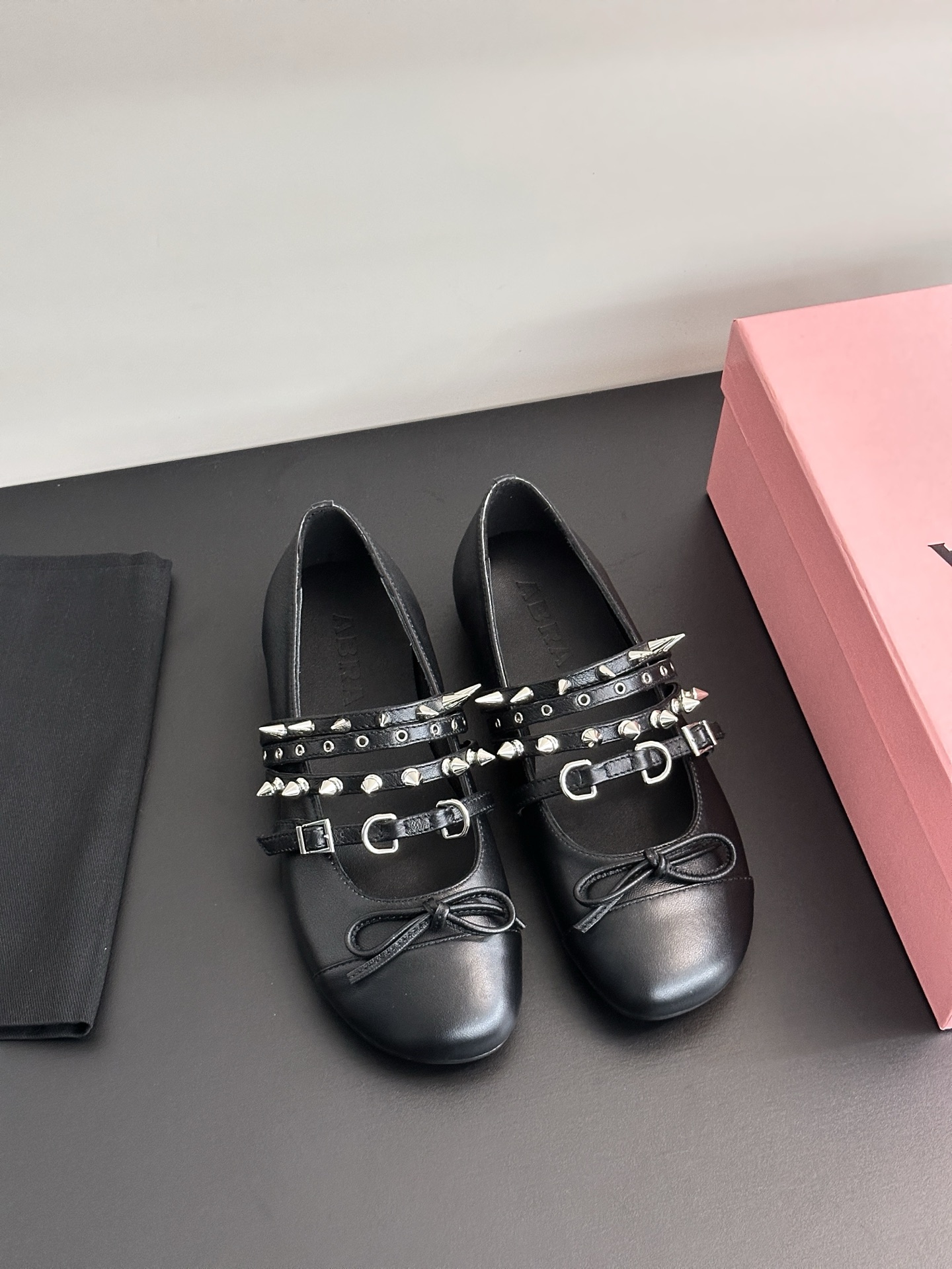 Stylish Ballerina Spring Outfit from Abra, Spain: Sweet and Punk Textures.