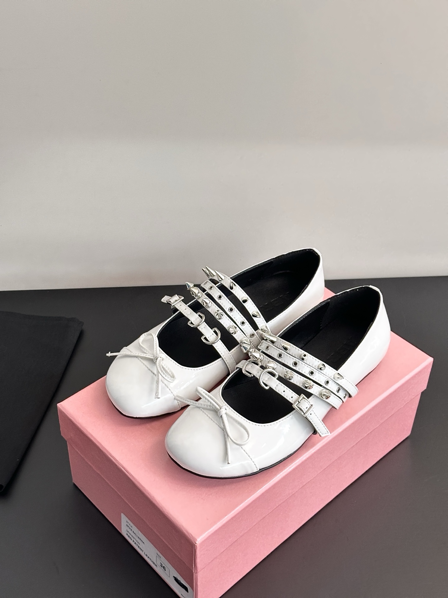 ABRA Women's Studded Ballet Flats, Genuine Leather, Spring/Summer Collection 7 i1745662725956 1278 0 4