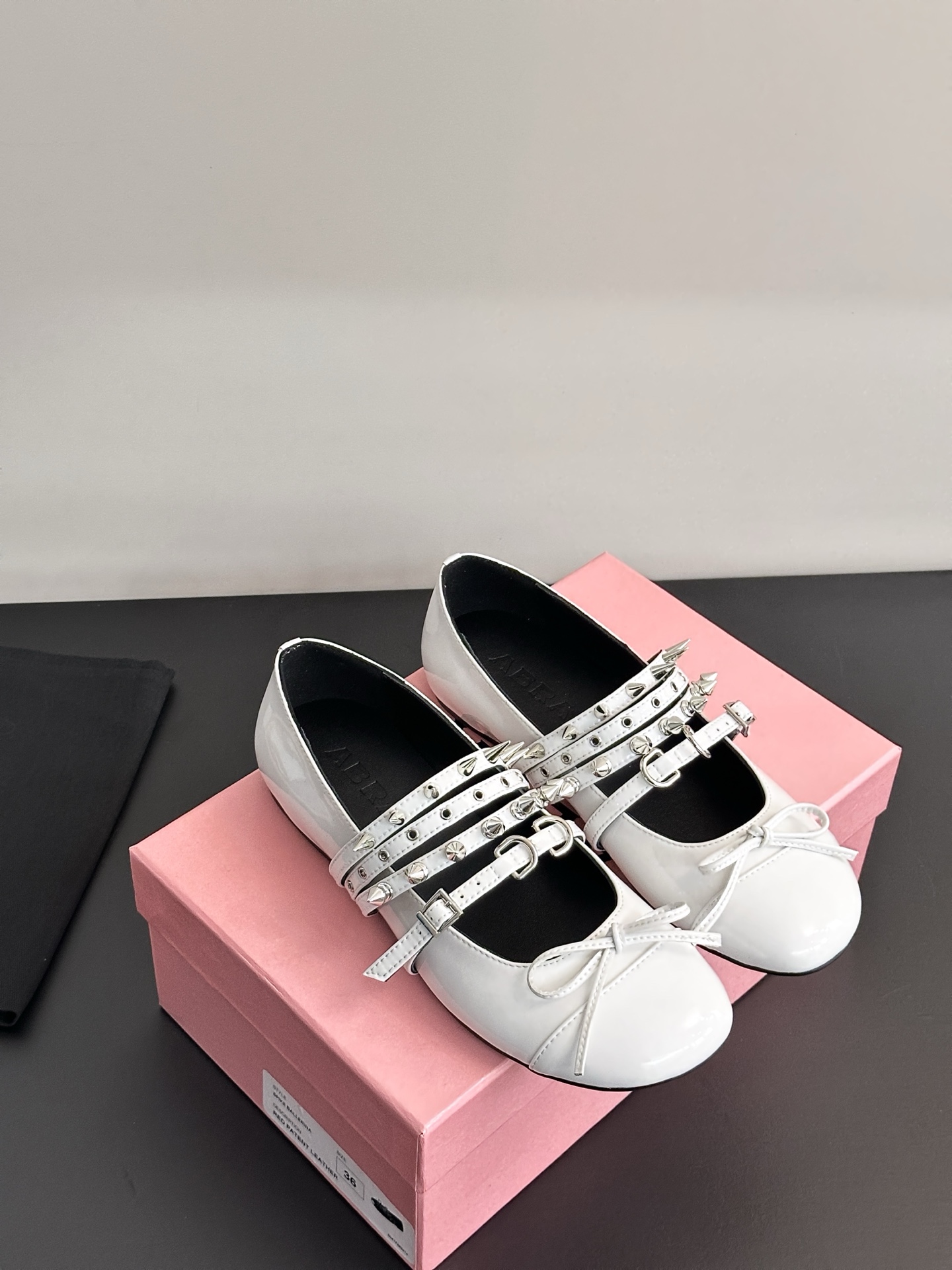ABRA Women's Studded Ballet Flats, Genuine Leather, Spring/Summer Collection 6 i1745662725975 2744 0 3
