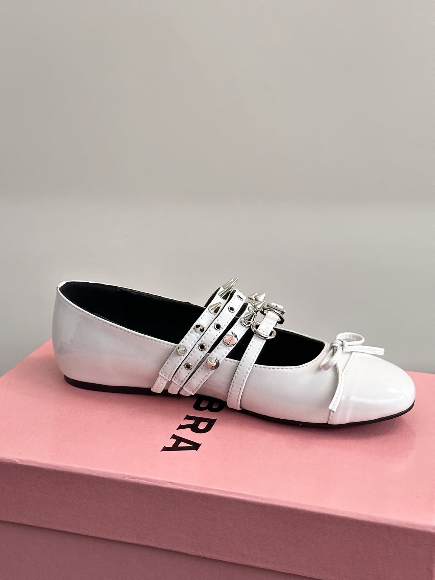 ABRA Women's Studded Ballet Flats, Genuine Leather, Spring/Summer Collection 8 i1745662727855 7129 0 6