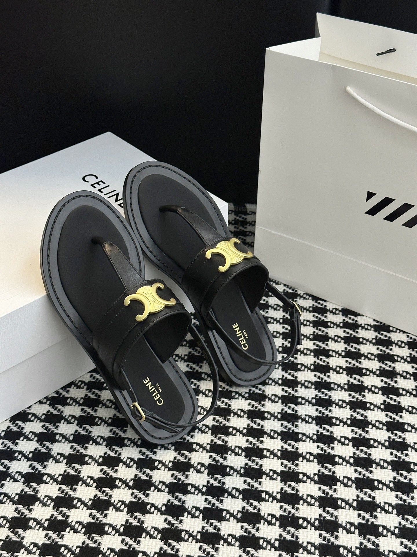 New Celine SS Phlyn Bullet Roman Shoes: Vintage Retrospect, Premium Leather, Full Package. - 图片 4