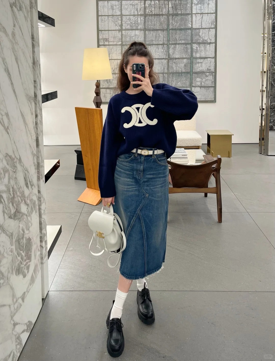 NO:562498,Matching demonstration, loafers, loafers19860909搭配示范,乐福鞋,loafers,Women's Shoes