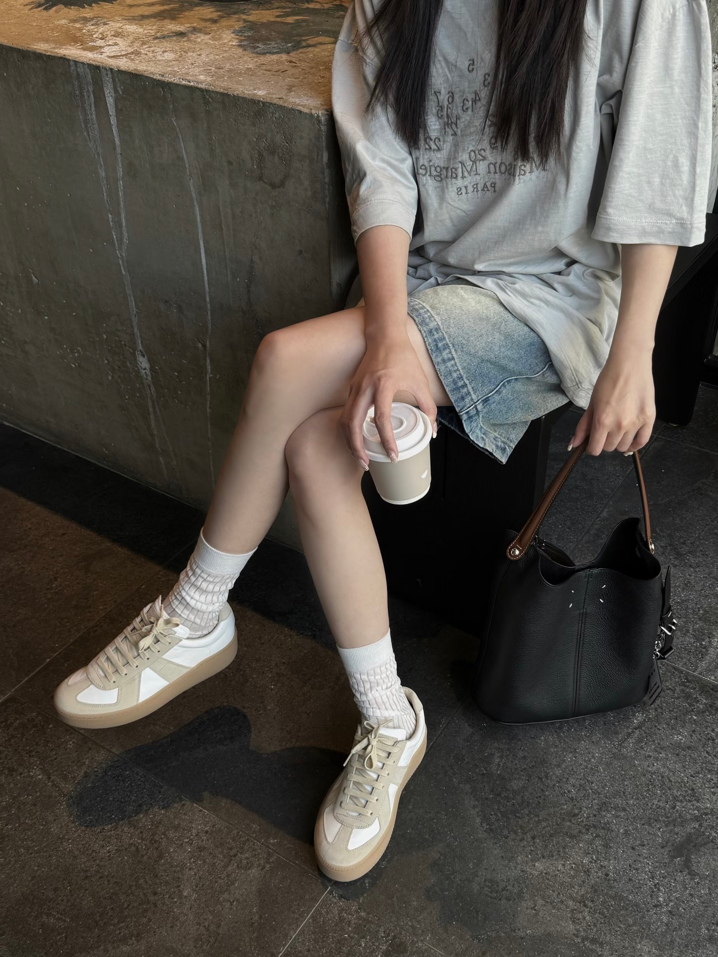 NO:870406,Upper foot picture, casual shoes/sports shoes, sneakers19860909上脚图,休闲鞋/运动鞋,sneakers,Women's Shoes