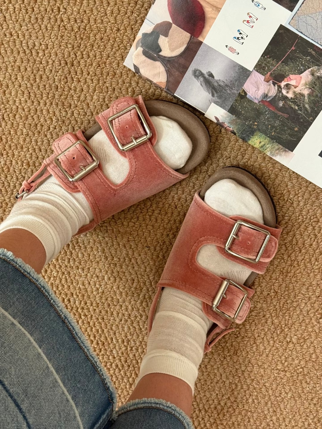 NO:870466,Upper foot pictures,sandals,sandals19860909上脚图,凉鞋,sandals,Women's Shoes