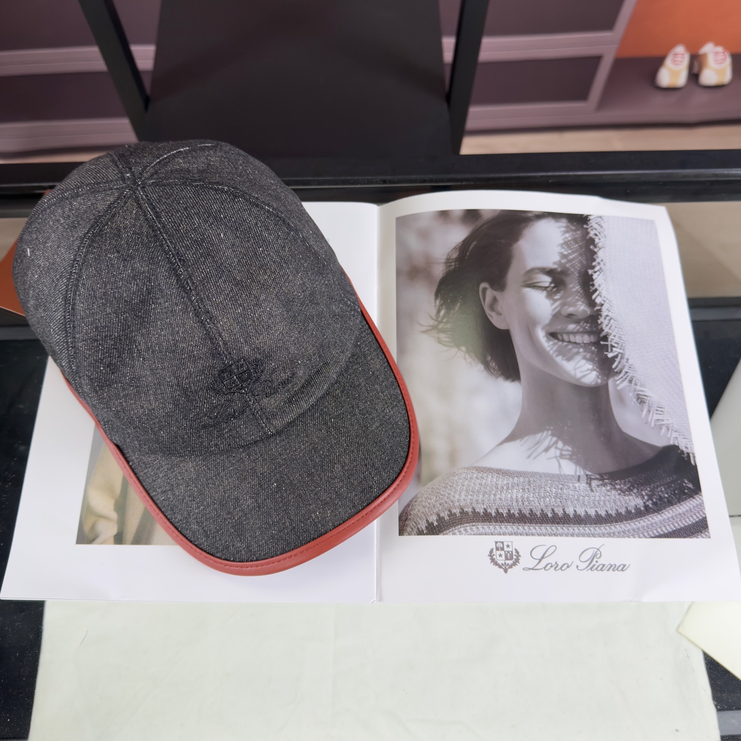 로로피아나 모자 118737 Loro Piana Cap