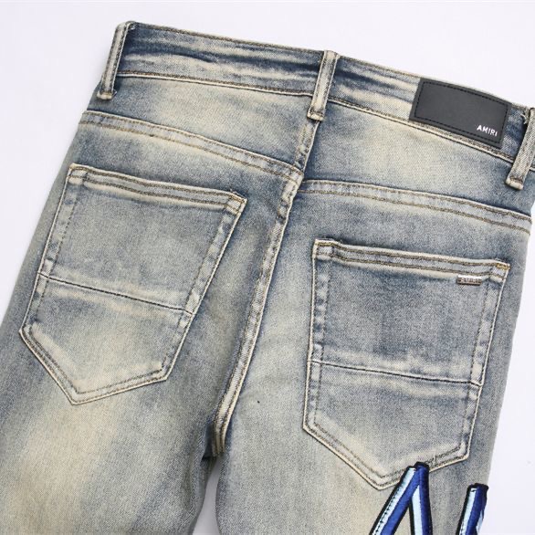 High Street Style Trend: AMIRI MX1 Cowboy Pants Capture Attention with Oversized Fit - 图片 6