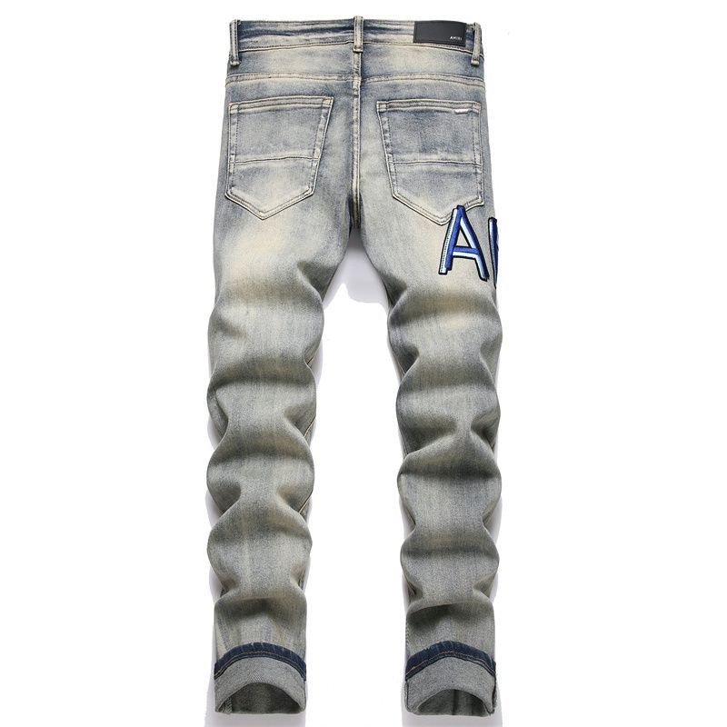 High Street Style Trend: AMIRI MX1 Cowboy Pants Capture Attention with Oversized Fit - 图片 2