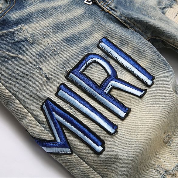 High Street Style Trend: AMIRI MX1 Cowboy Pants Capture Attention with Oversized Fit - 图片 5