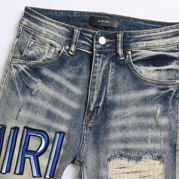 High Street Style Trend: AMIRI MX1 Cowboy Pants Capture Attention with Oversized Fit - 图片 9