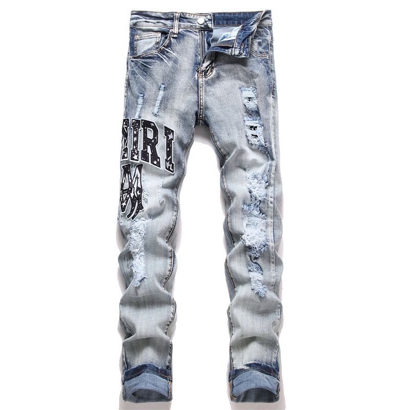 Trendy AMIRI MX1 High Street Cowboy Pants Overview: High Street Style for Men
