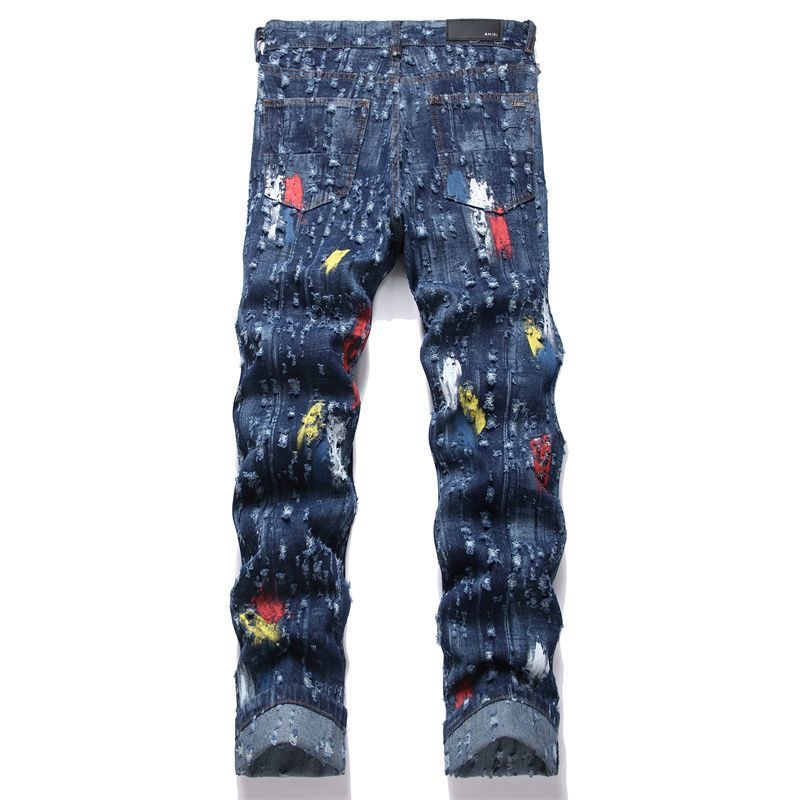 Trendy AMIRI MX1 High Street Cowboy Pants Overview - 图片 2