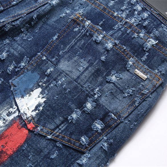 Trendy AMIRI MX1 High Street Cowboy Pants Overview - 图片 8