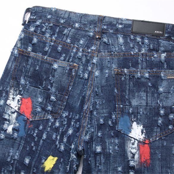 Trendy AMIRI MX1 High Street Cowboy Pants Overview - 图片 7