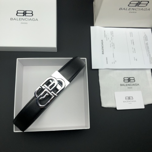 Balenciaga BB Extra Large Black Leather Belt with Silver Logo Buckle 14 Balenciaga BB Extra Large Black Leather Belt with Silver Logo Buckle