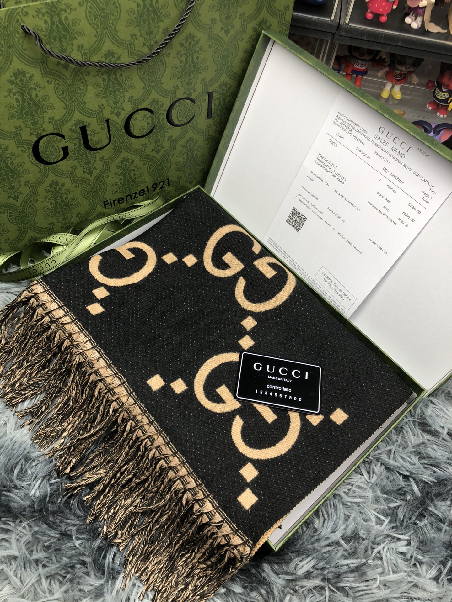 Gucci Scarf Cashmere