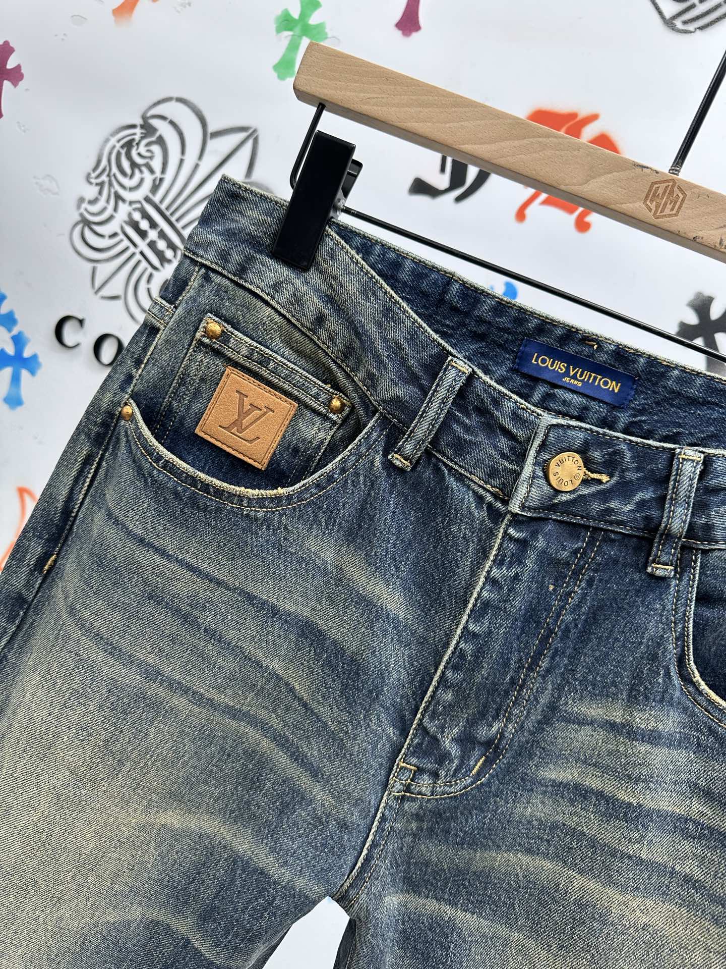 独特家爆款，创新新款. 🔥￼新款现货上市🔥🔥原单爆款牛仔裤👖超级定制款，原版五金，超级重工工艺，版型超赞