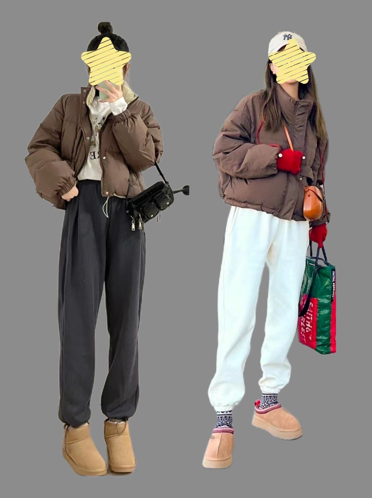 Heavyweight sherpa-lined sweatpants designed for winter warmth, ideal fo - Comprehensive 6