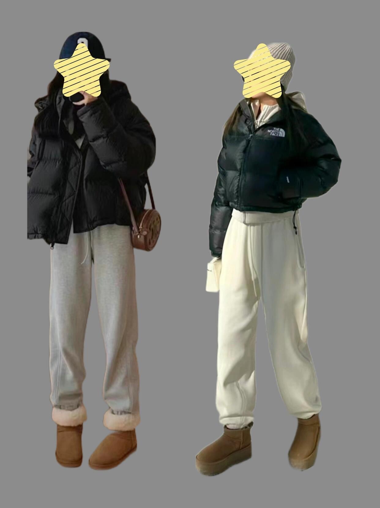 Heavyweight sherpa-lined sweatpants designed for winter warmth, ideal fo - Comprehensive 5