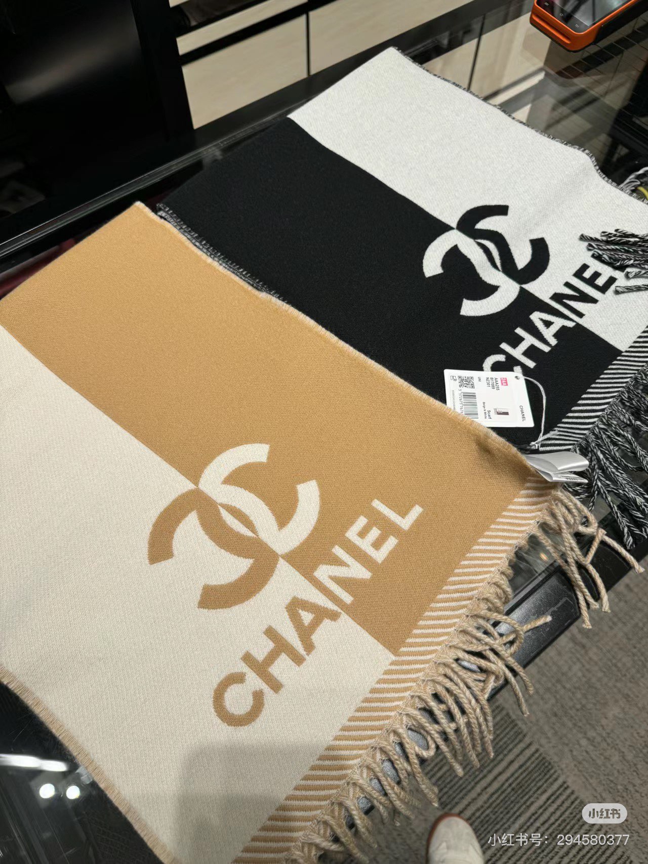 CHANEL香奈儿24B三色齐2024新款羊毛围巾原版工艺专柜购入打版1:1复刻商标吊牌齐全️