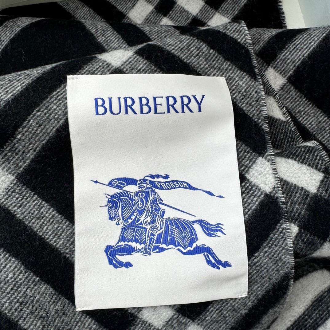 双面围巾Burberry巴宝莉格子围巾️好看的要疯掉了太有型太有魅力了️️非常斯文时尚的秋冬单品!真的很