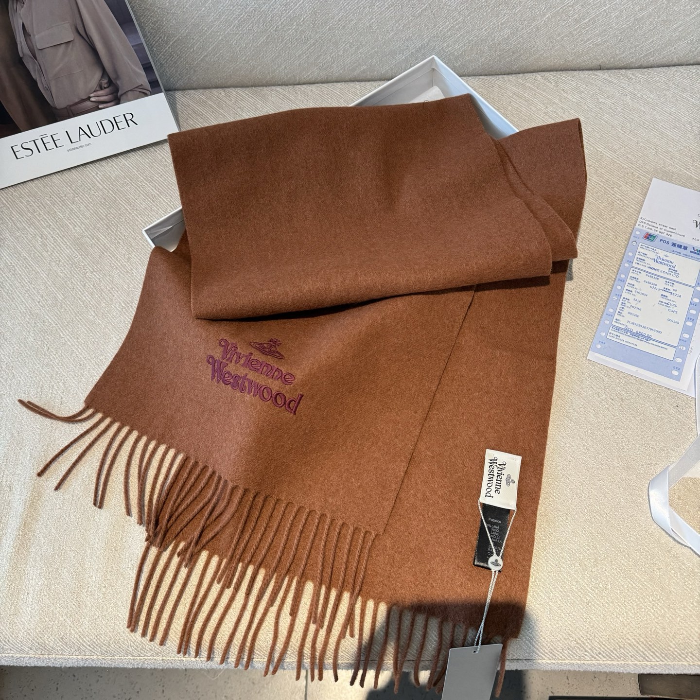 2025小红书最新走火爆款 COS品牌 🪐✨经典大土星围巾🧣vivienne westwood西太后土星