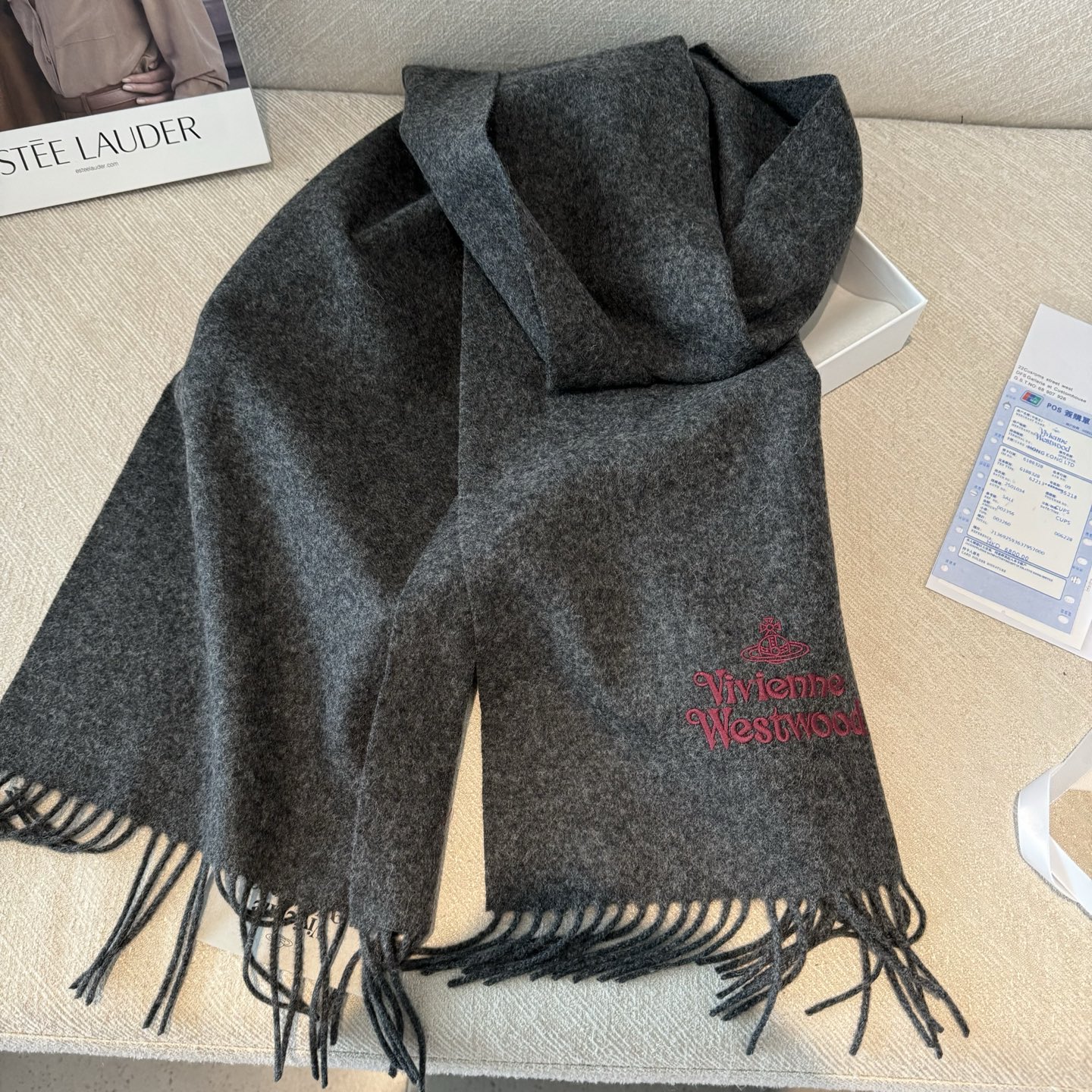 2025小红书最新走火爆款 COS品牌 🪐✨经典大土星围巾🧣vivienne westwood西太后土星