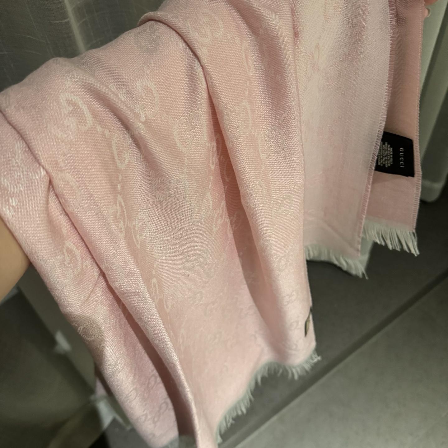 ✨重磅‼️Gucci专柜新款‼️出口订单。专柜的最新限量双面拼色‼️全部纱线进口客供 唯一一家给G订制纱