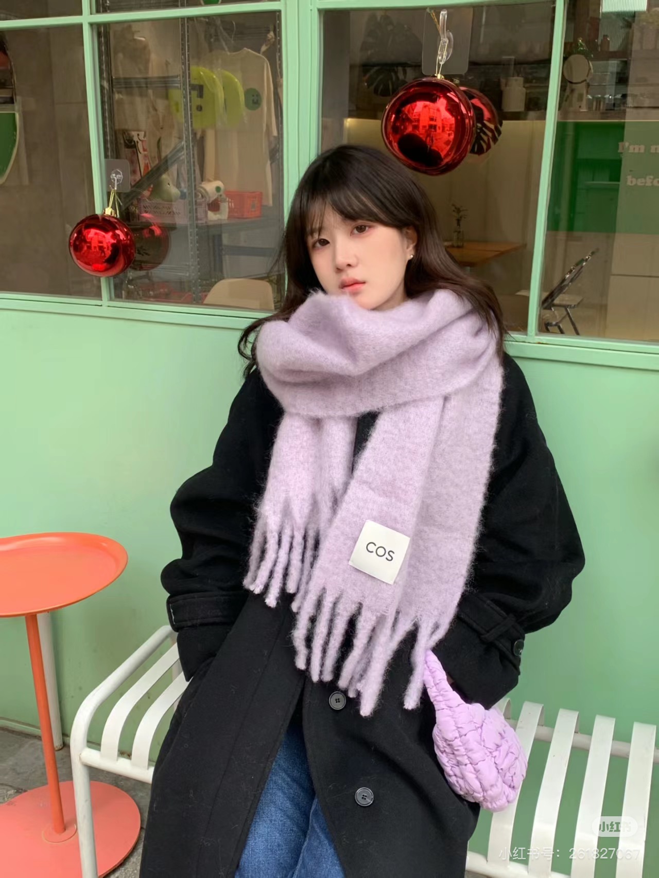 2024小红书最新走火爆款 COS品牌 🪐✨经典大土星马海毛围巾🧣英国时装设计师，时装的朋克之母！时尚潮