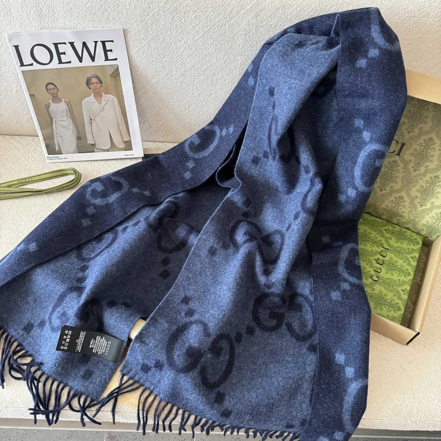 颜色到齐🆕Gucci最新款 👍稀有品质😵😵太好看了❤️Gucci最新ZG同步款‼️图案真的超级好看啊~就