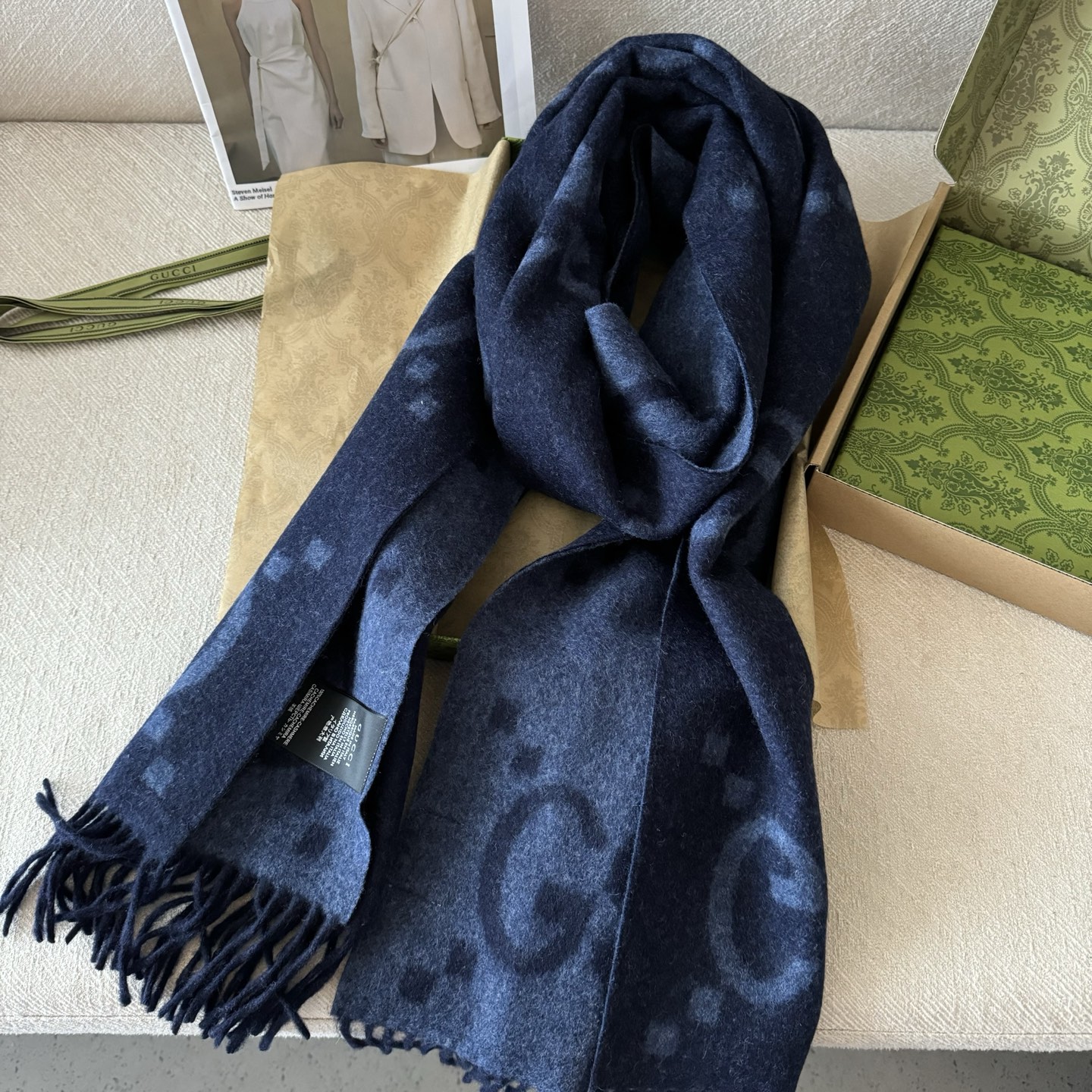 颜色到齐🆕Gucci最新款 👍稀有品质😵😵太好看了❤️Gucci最新ZG同步款‼️图案真的超级好看啊~就