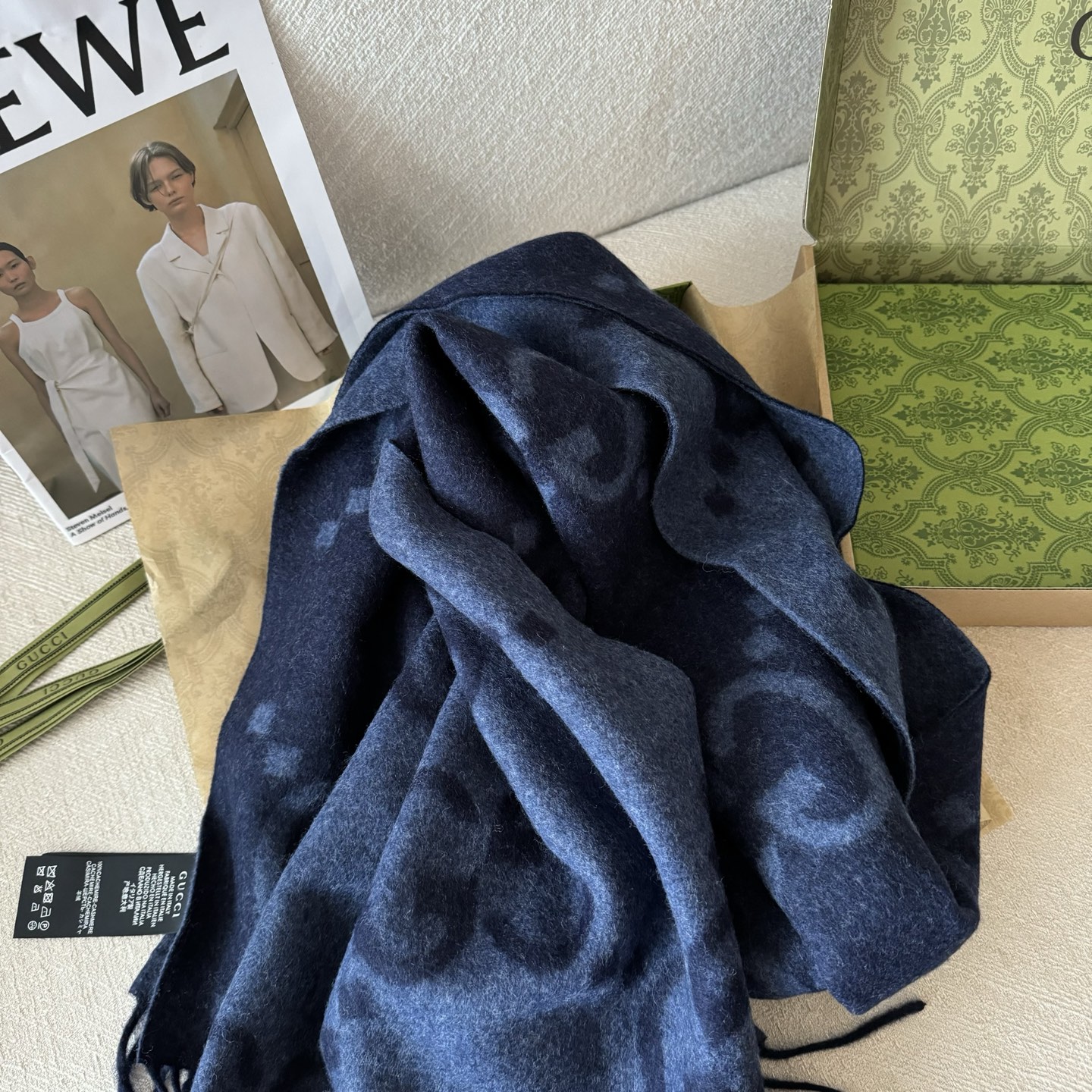 颜色到齐🆕Gucci最新款 👍稀有品质😵😵太好看了❤️Gucci最新ZG同步款‼️图案真的超级好看啊~就