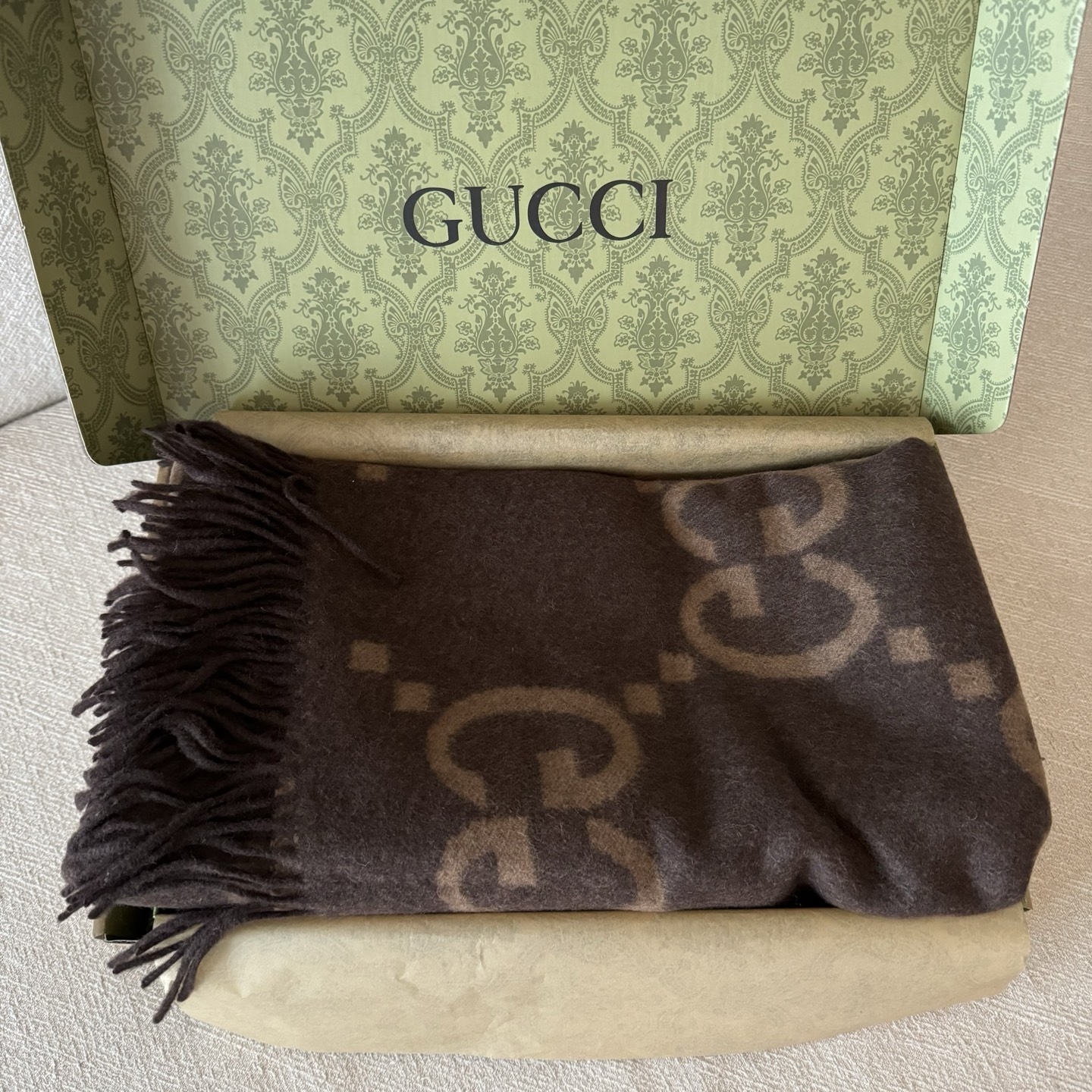 颜色到齐🆕Gucci最新款 👍稀有品质😵😵太好看了❤️Gucci最新ZG同步款‼️图案真的超级好看啊~就