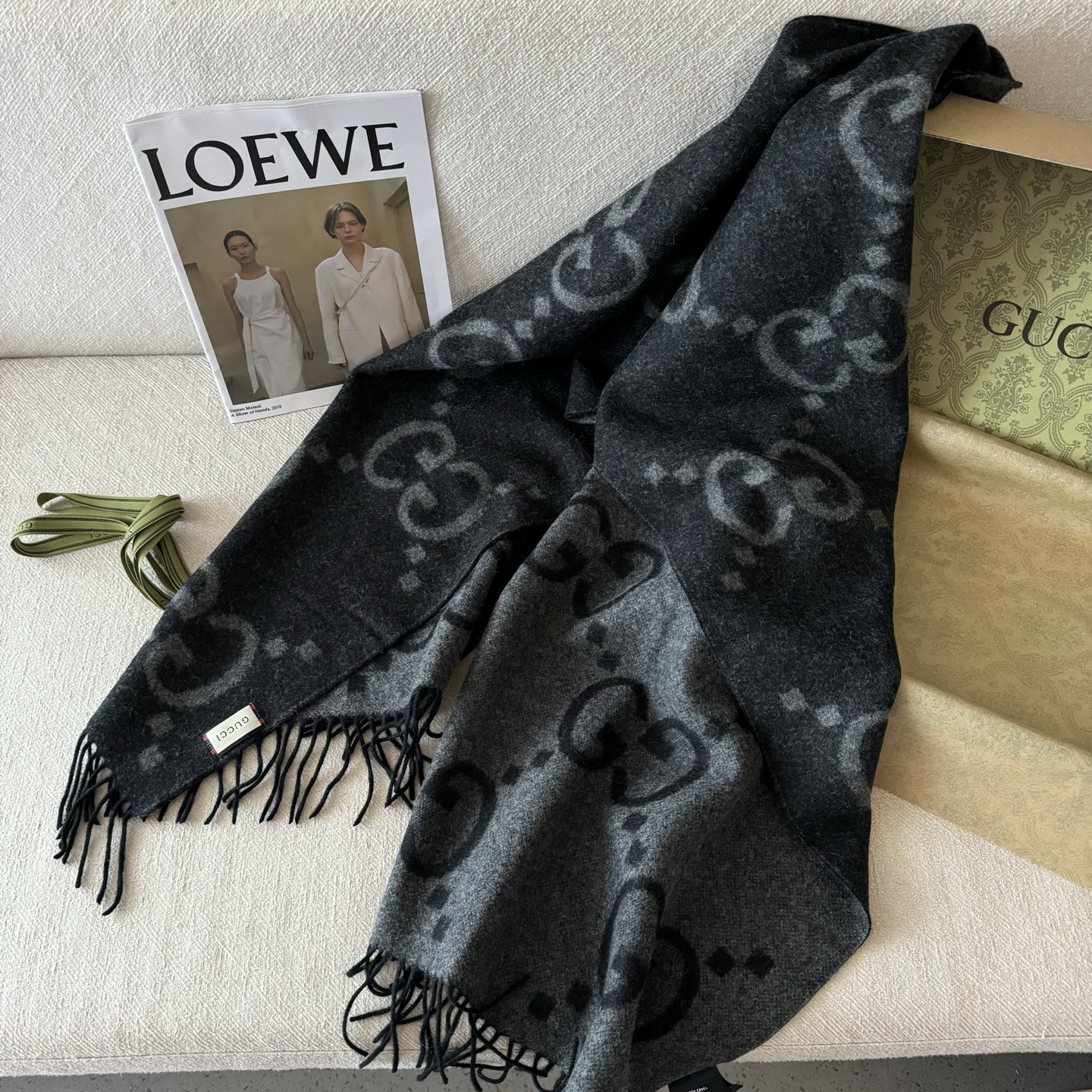 颜色到齐🆕Gucci最新款 👍稀有品质😵😵太好看了❤️Gucci最新ZG同步款‼️图案真的超级好看啊~就