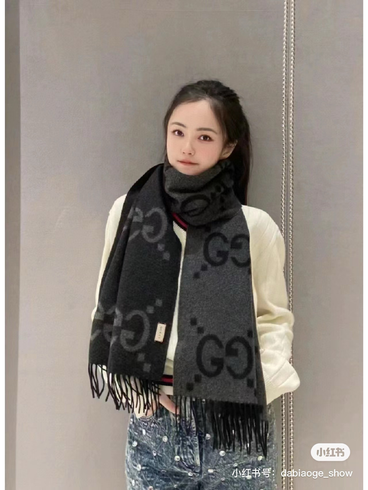 颜色到齐🆕Gucci最新款 👍稀有品质😵😵太好看了❤️Gucci最新ZG同步款‼️图案真的超级好看啊~就