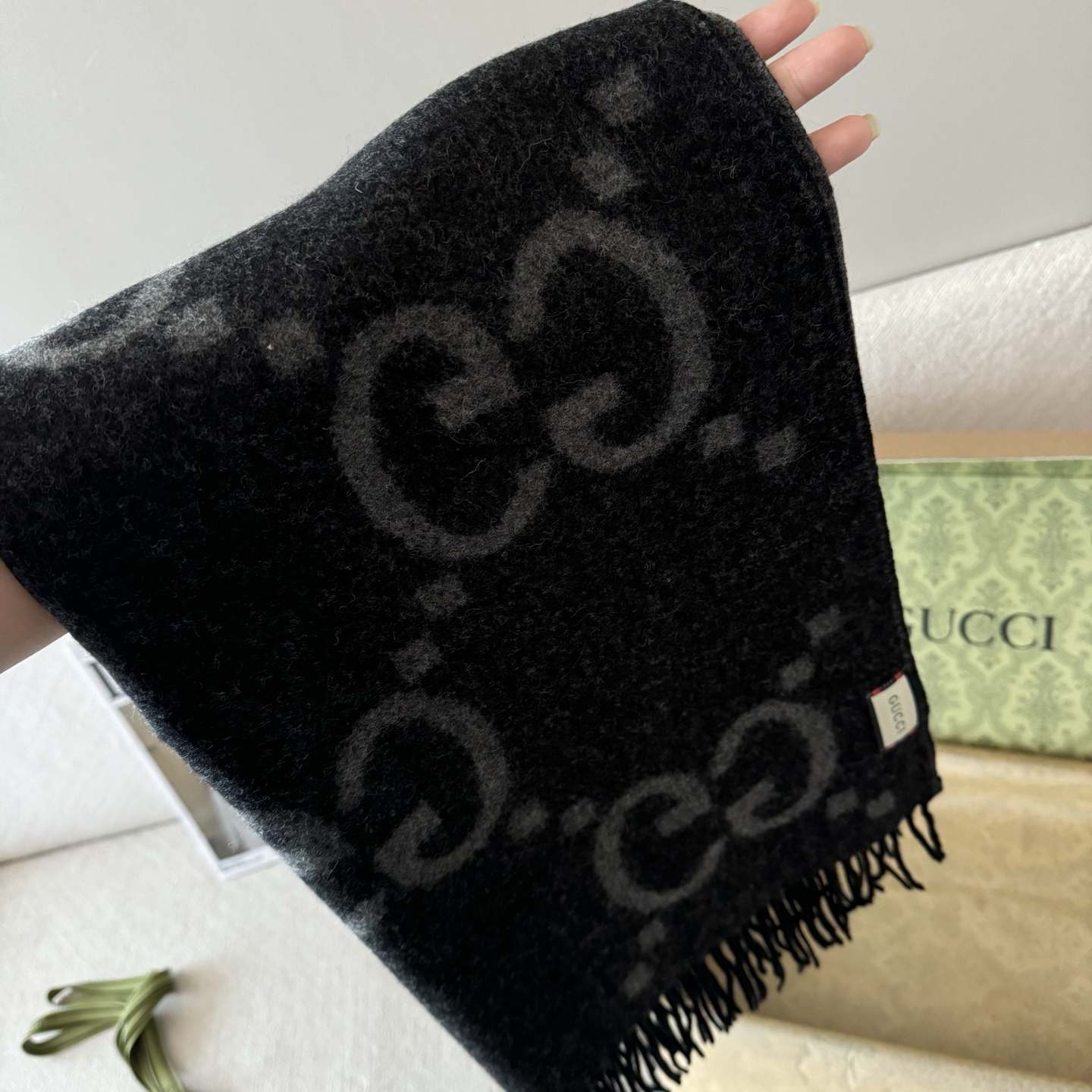 颜色到齐🆕Gucci最新款 👍稀有品质😵😵太好看了❤️Gucci最新ZG同步款‼️图案真的超级好看啊~就